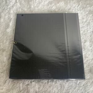 New in Package Photo Album Scrap Book Guest Book Black 10 x 10